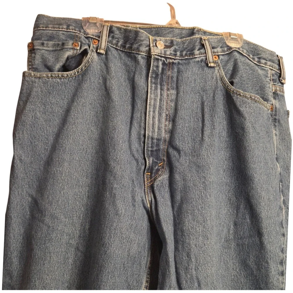 Levi's 560 Comfort Fit Jeans Mens 42x30 Blue Medium Wash Baggy Relaxed